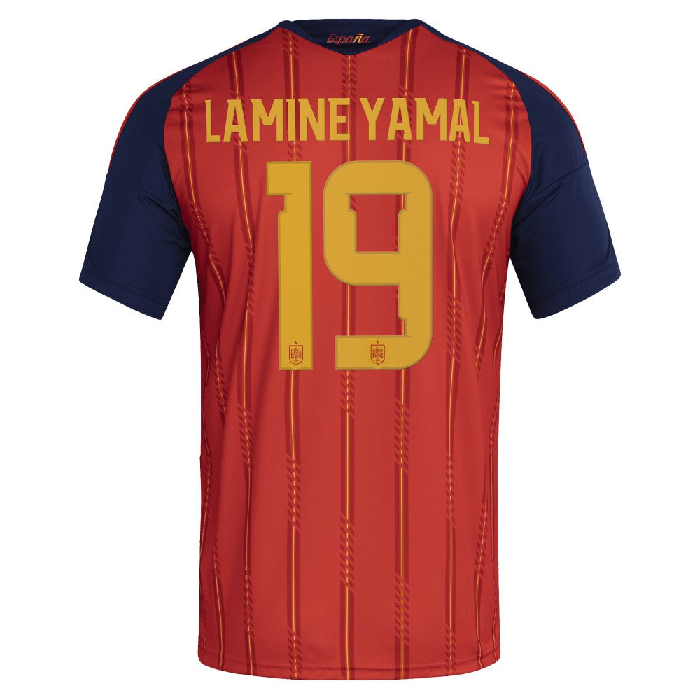 Lamine Yamal Spain National Team 2026 Home Replica Jersey - Adidas Red