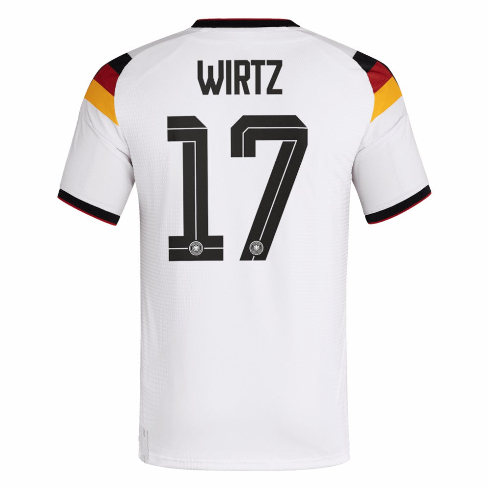 Florian Wirtz Germany National Team 2026 Home Jersey - Adidas White
