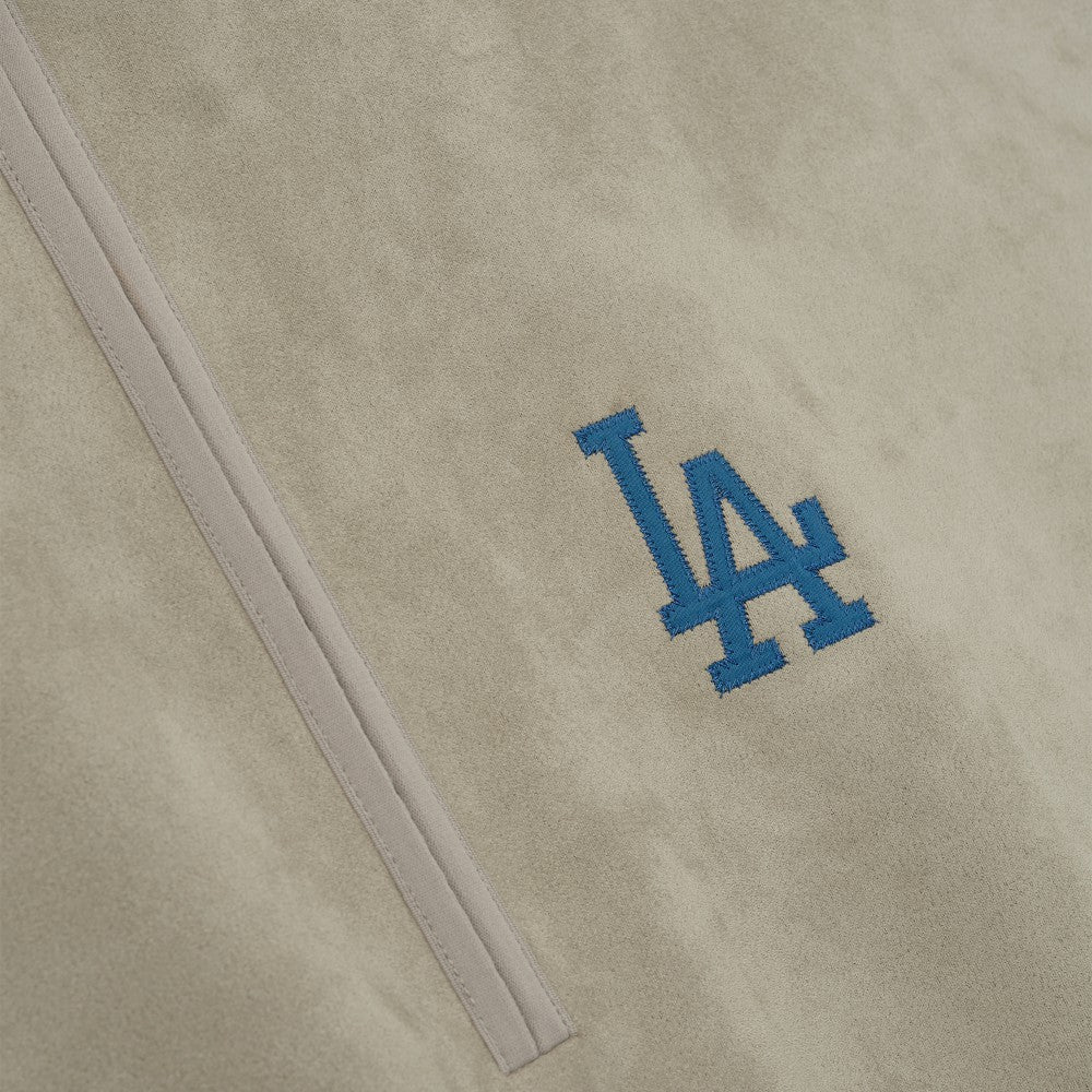 MLB Los Angeles Dodgers Fear of God x MLB Unisex Modern Suede Half-Zip Jacket
