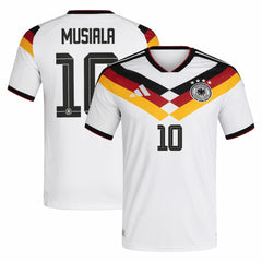 Jamal Musiala Germany National Team 2026 Home Jersey - Adidas White