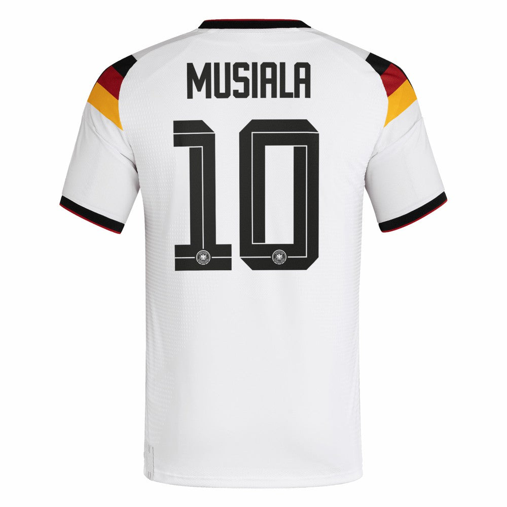 Jamal Musiala Germany National Team 2026 Home Jersey - Adidas White