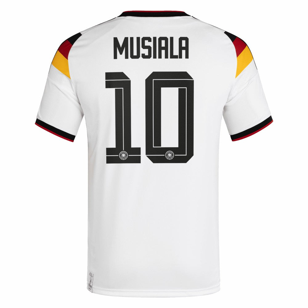 Jamal Musiala Germany National Team 2026 Home Replica Jersey - Adidas White