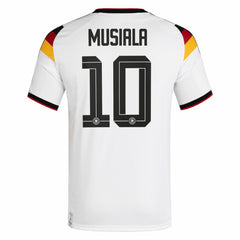 Jamal Musiala Germany National Team 2026 Home Replica Jersey - Adidas White