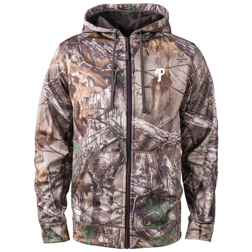 MLB Philadelphia Phillies Dunbrooke Trophy Realtree Full-Zip Hoodie