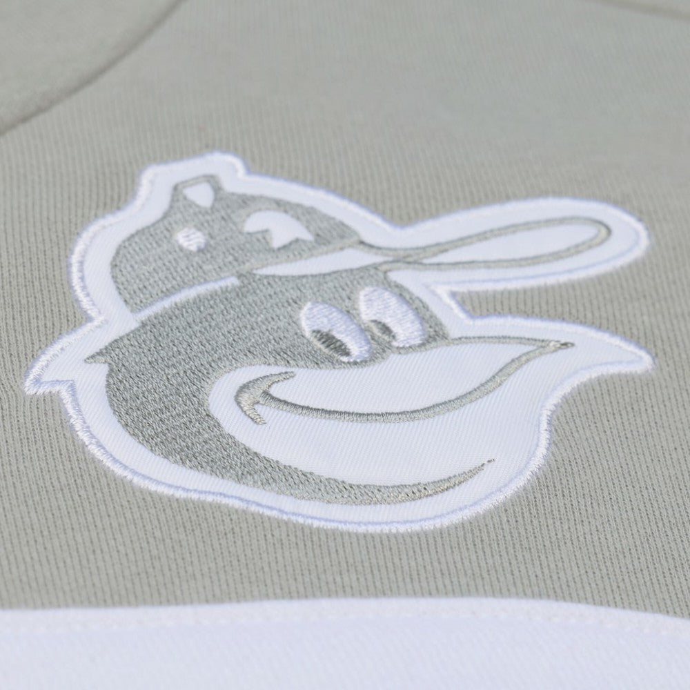 MLB Baltimore Orioles Mitchell & Ness Cooperstown Collection Thunderstorm Head Coach Hoodie