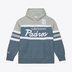 MLB San Diego Padres Mitchell & Ness Cooperstown Collection Thunderstorm Head Coach Hoodie