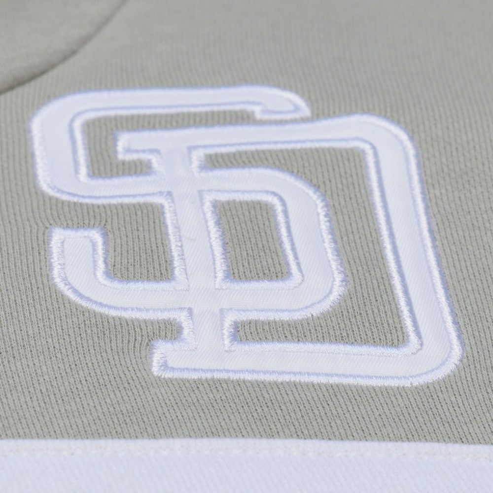 MLB San Diego Padres Mitchell & Ness Cooperstown Collection Thunderstorm Head Coach Hoodie