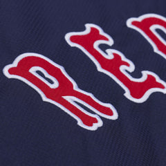 MLB Boston Red Sox Mitchell & Ness Full-Snap Hooded Coaches Jacket