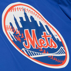 MLB New York Mets Mitchell & Ness Full-Snap Hooded Coaches Jacket