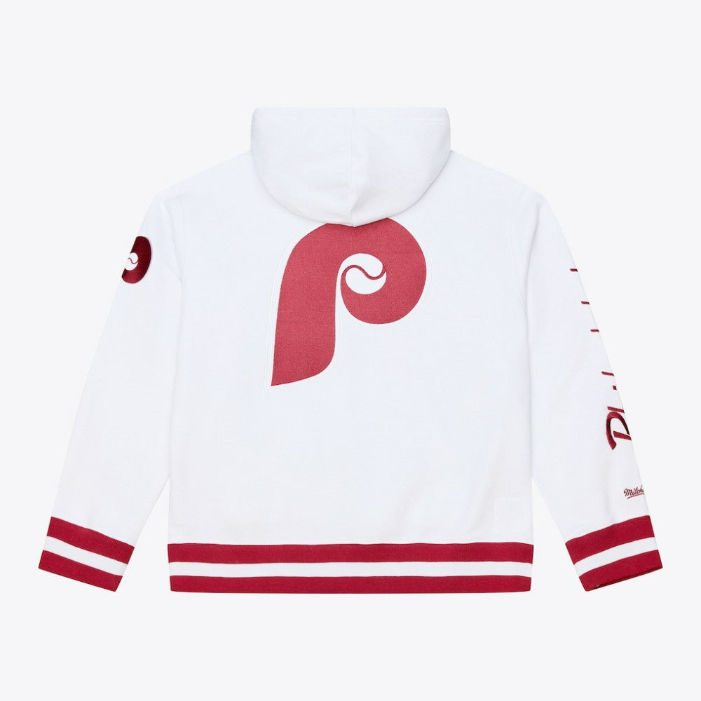 MLB Philadelphia Phillies Mitchell & Ness Cooperstown Collection Fleece Hoodie