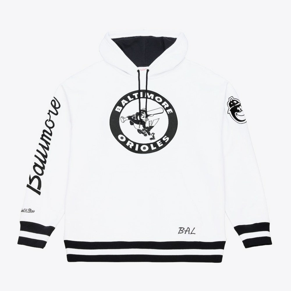 MLB Baltimore Orioles Mitchell & Ness Cooperstown Collection Fleece Hoodie