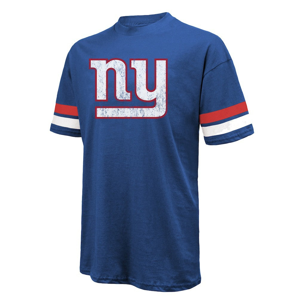 Jaxson Dart  Majestic Threads Oversized T-Shirt - New York Giants