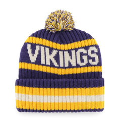 '47 Bering Cuffed Knit Hat with Pom - Minnesota Vikings