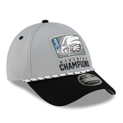 2025 NFC East Division Champions Locker Room Trophy Collection 9FORTY Adjustable Hat - Philadelphia Eagles