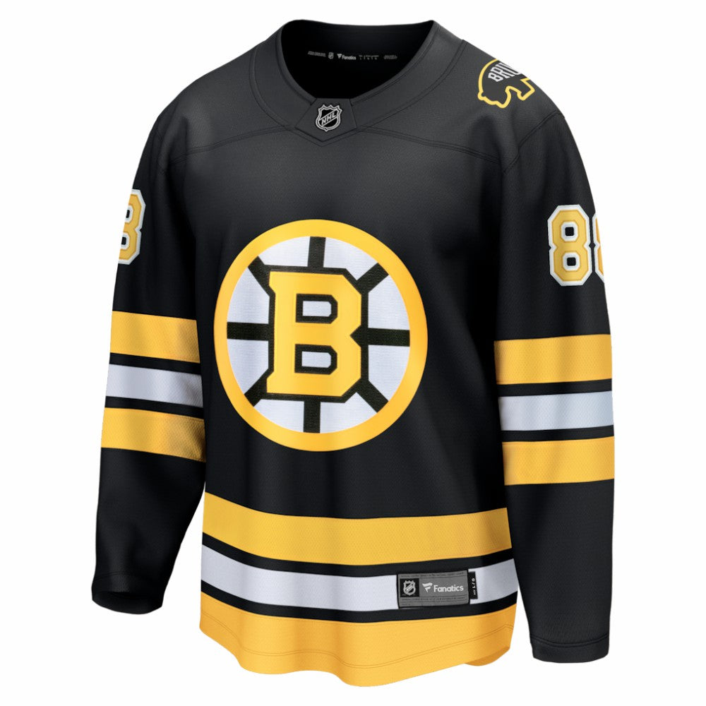 NHL Black David Pastrnak Boston Bruins Fanatics Home Breakaway Jersey