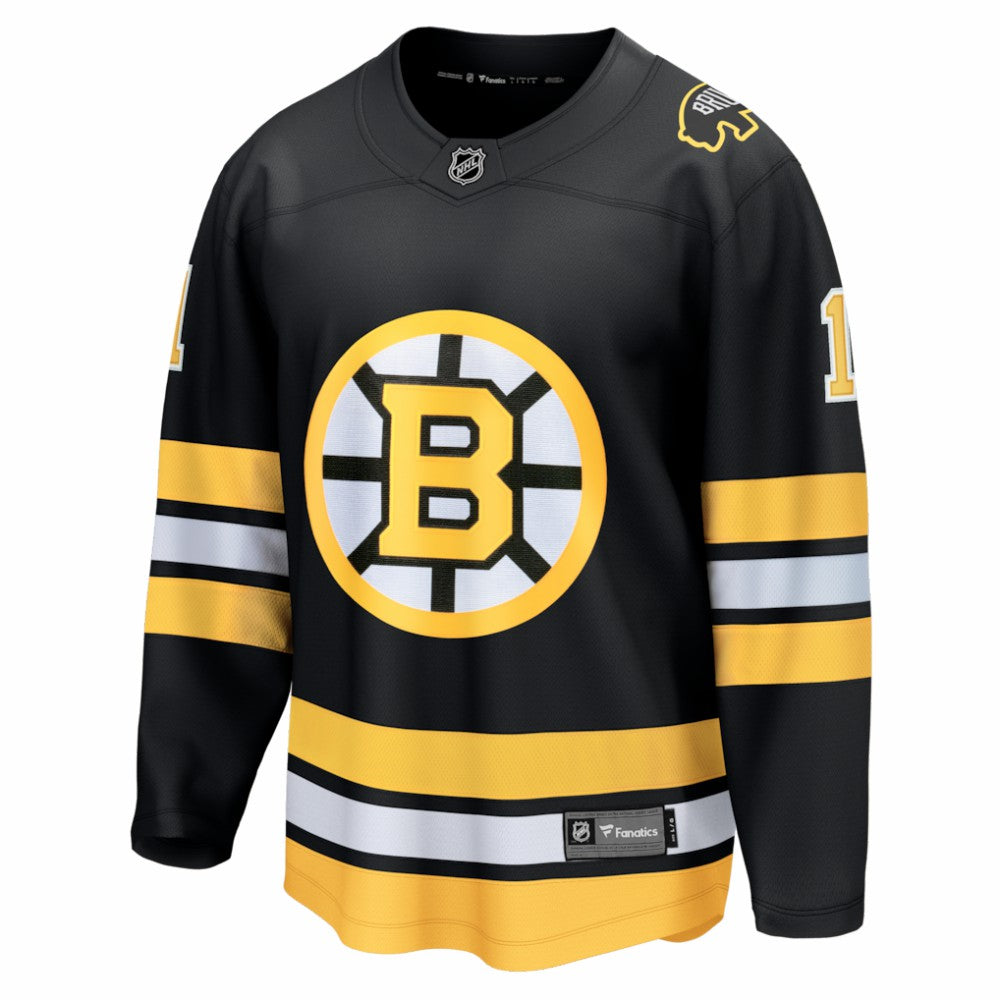 NHL Black Jeremy Swayman Boston Bruins Fanatics Home Breakaway Jersey
