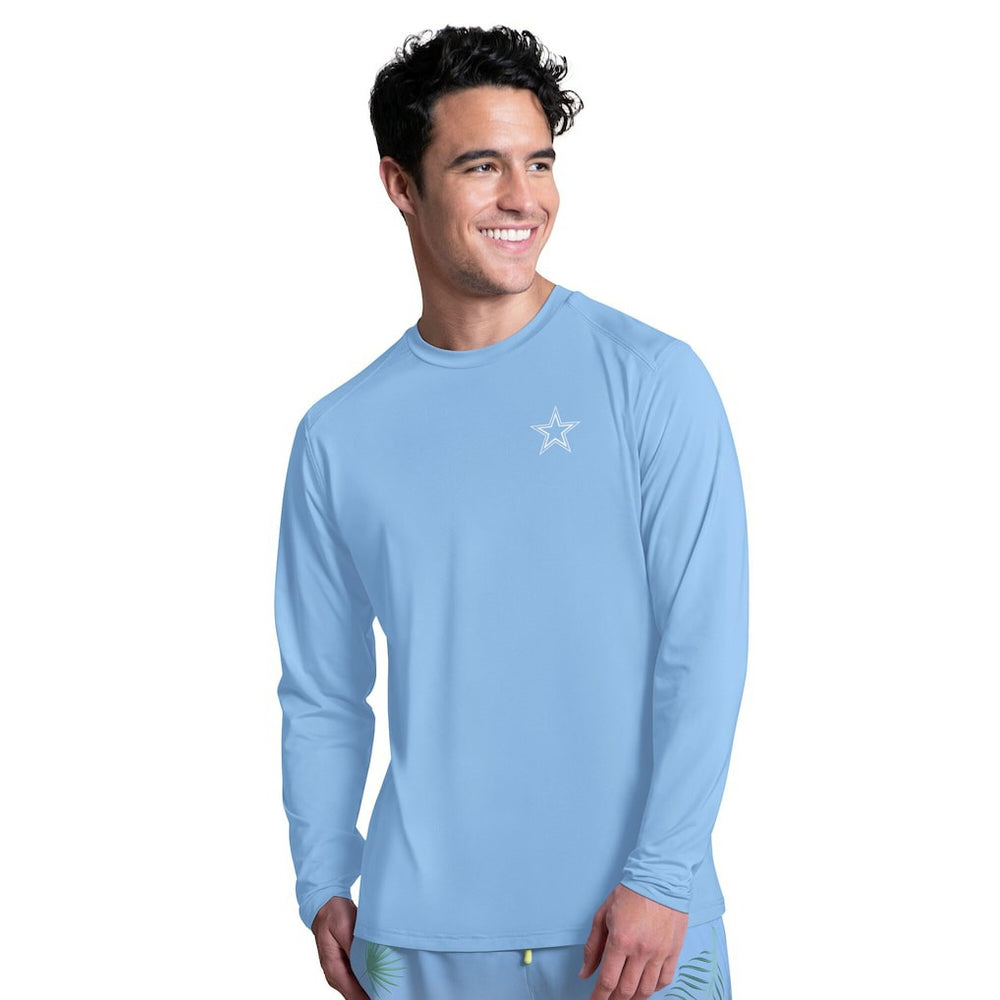 Margaritaville Life's A Beach Long Sleeve Rashguard - Dallas Cowboys