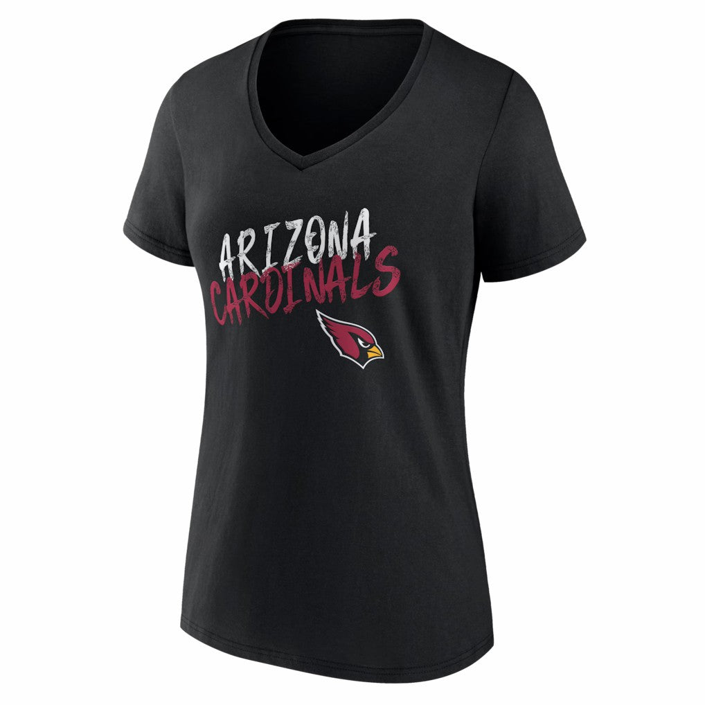 Women's Hustle V-Neck T-Shirt - Arizona Cardinals