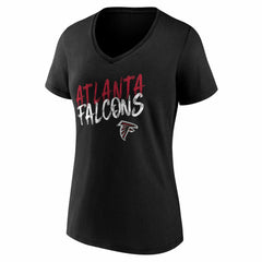Women's Hustle V-Neck T-Shirt - Atlanta Falcons