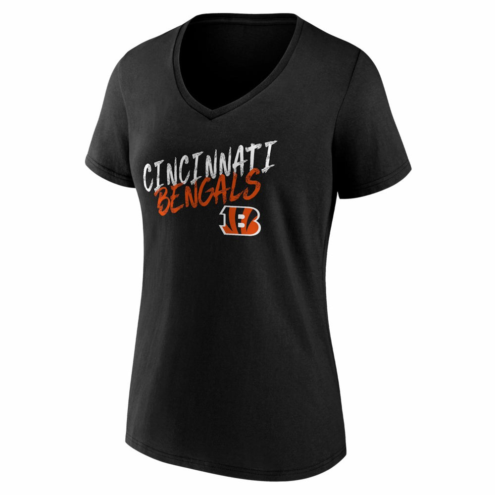 Women's Hustle V-Neck T-Shirt - Cincinnati Bengals