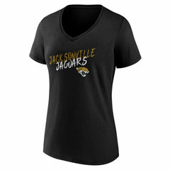 Women's Hustle V-Neck T-Shirt - Jacksonville Jaguars