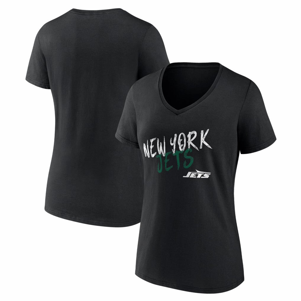 Women's Hustle V-Neck T-Shirt - New York Jets