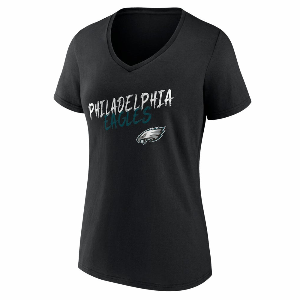 Women's Hustle V-Neck T-Shirt - Philadelphia Eagles