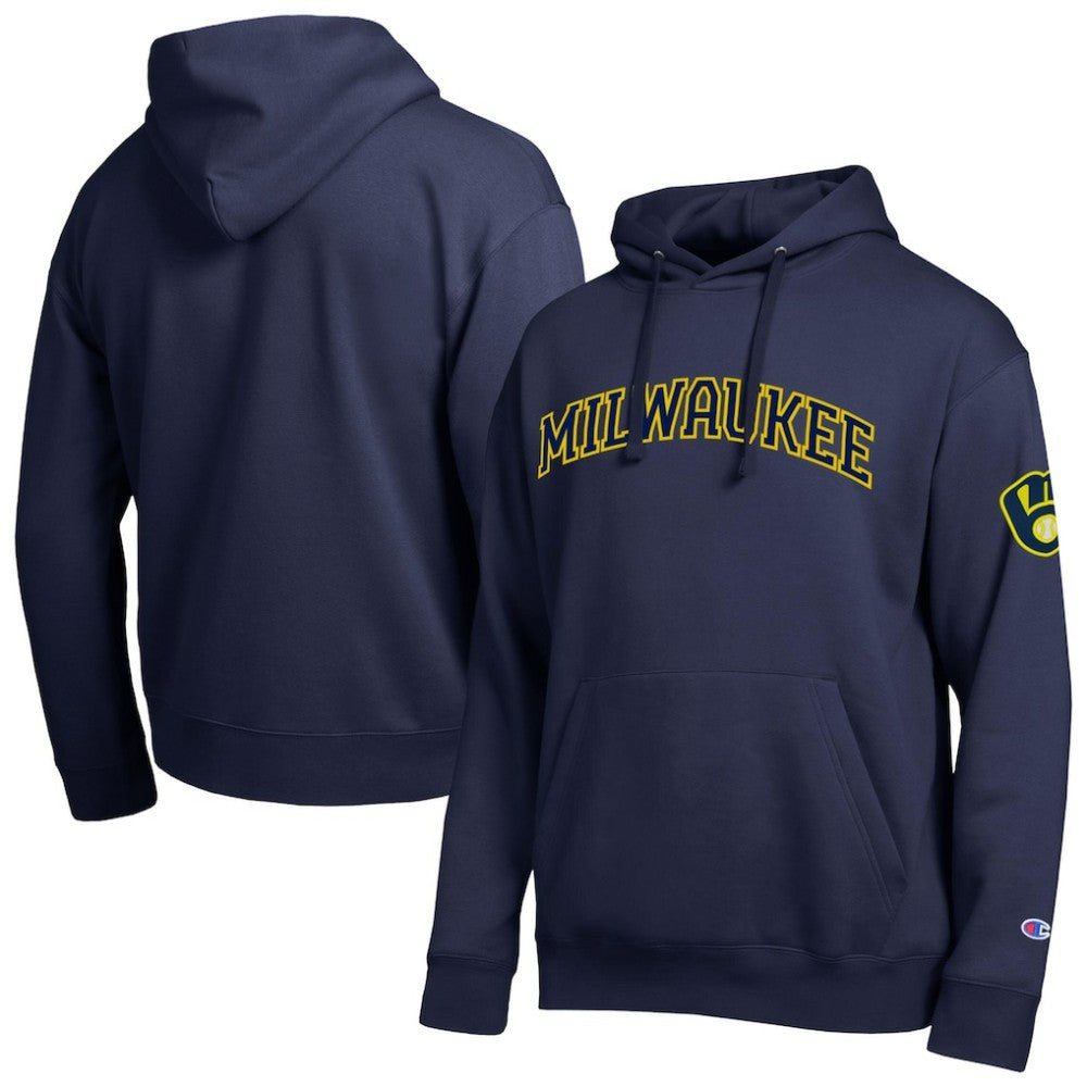 MLB Milwaukee Brewers Champion All Star Wordmark Hoodie