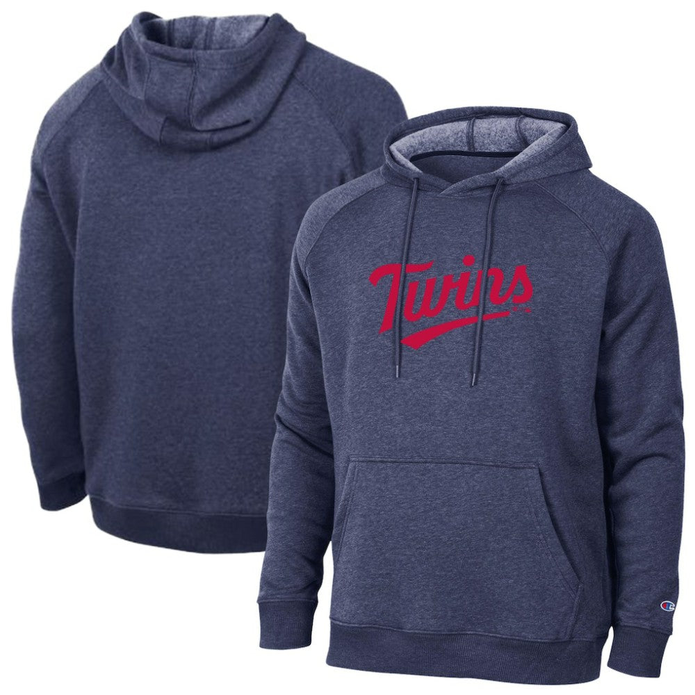 MLB Minnesota Twins Champion Triumph Tri-Blend Raglan Hoodie