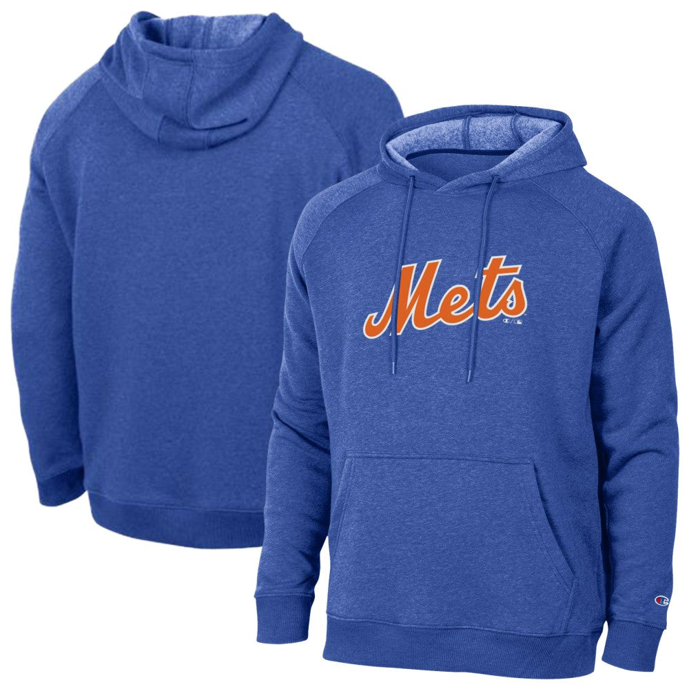 MLB New York Mets Champion Triumph Tri-Blend Raglan Hoodie