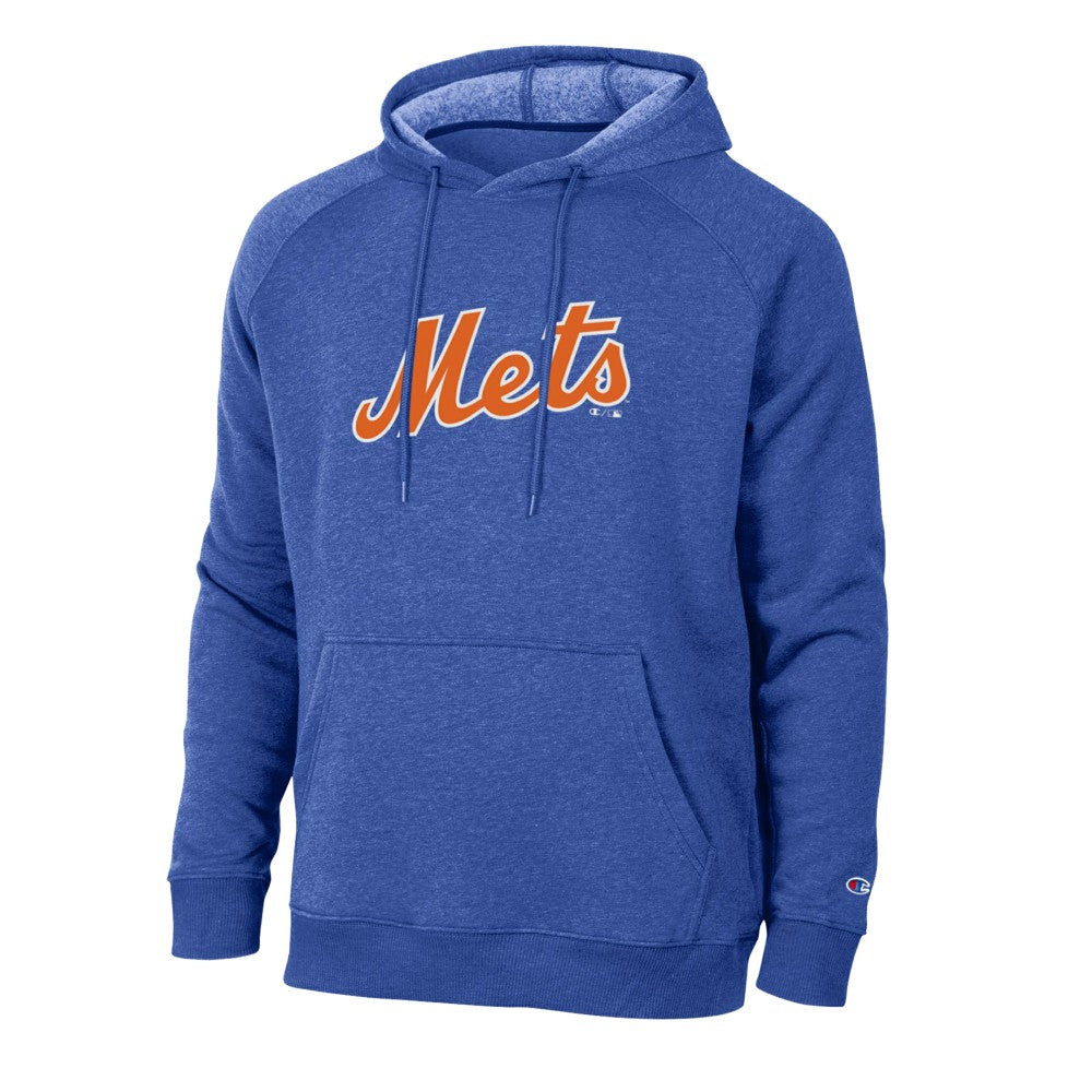 MLB New York Mets Champion Triumph Tri-Blend Raglan Hoodie