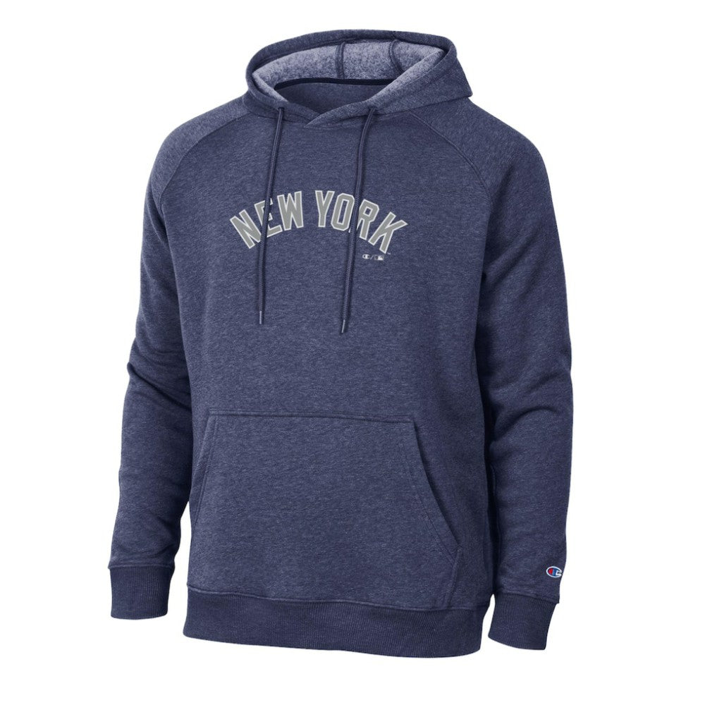 MLB New York Yankees Champion Triumph Tri-Blend Raglan Hoodie