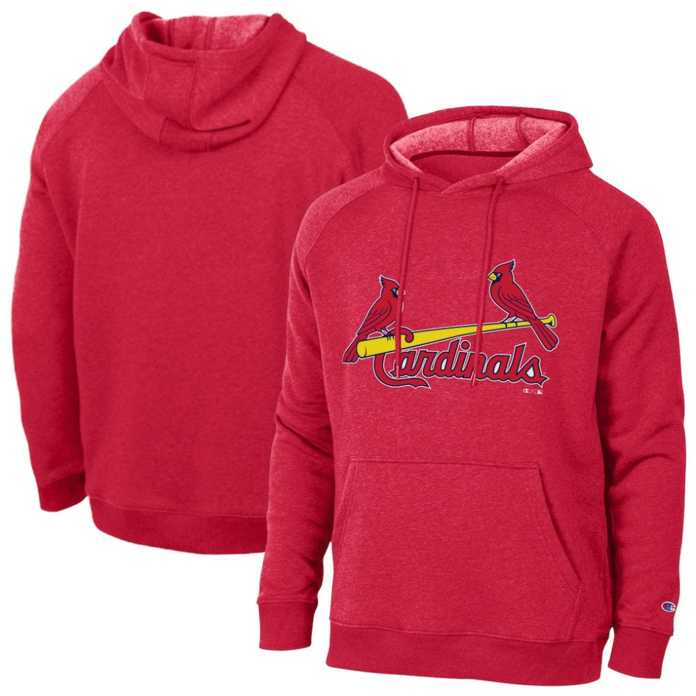 MLB St. Louis Cardinals Champion Triumph Tri-Blend Raglan Hoodie
