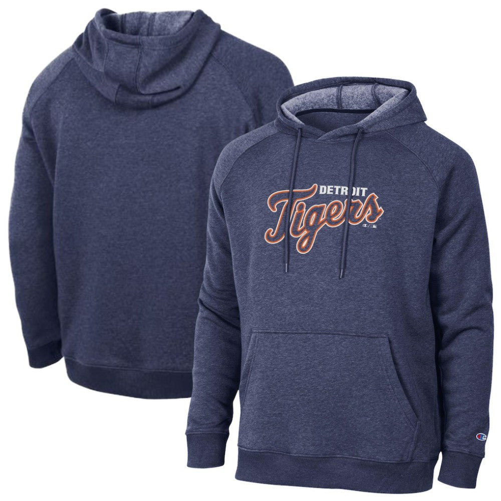 MLB Detroit Tigers Champion Triumph Tri-Blend Raglan Hoodie