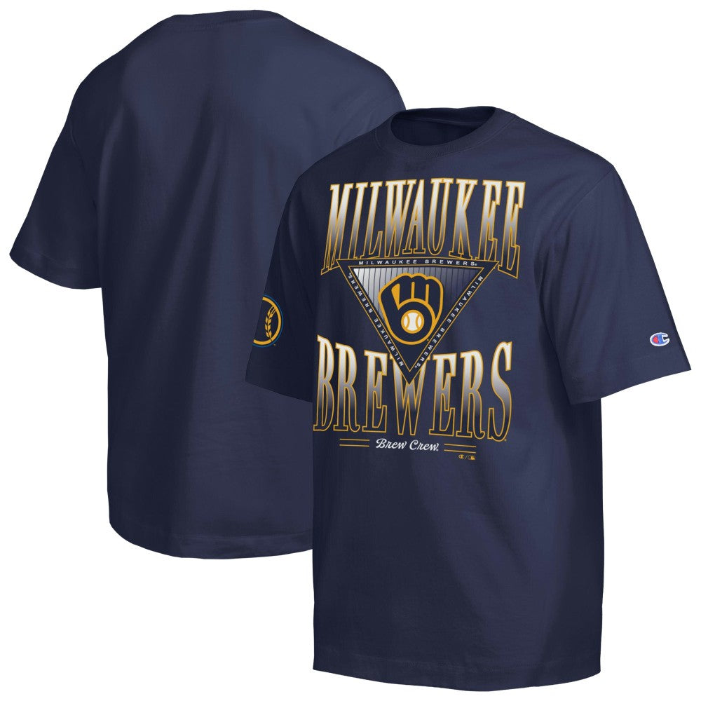 MLB Milwaukee Brewers Champion Traditions Two Locations T-Shirt