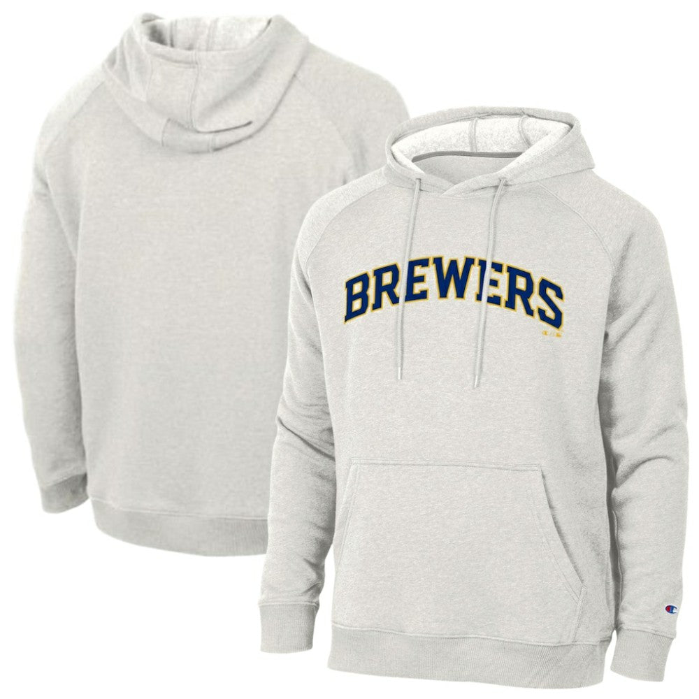 MLB Milwaukee Brewers Champion Triumph Tri-Blend Raglan Hoodie
