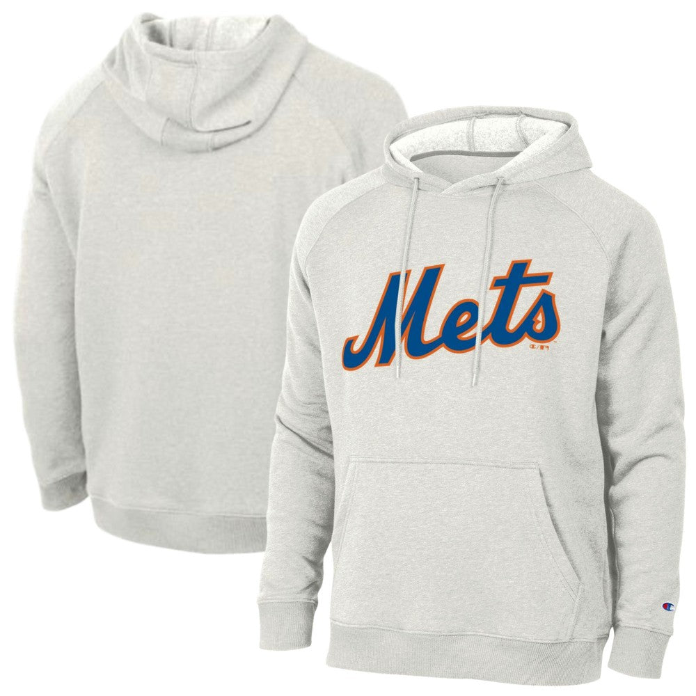 MLB New York Mets Champion Triumph Tri-Blend Raglan Hoodie