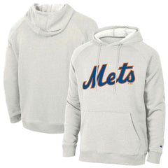 MLB New York Mets Champion Triumph Tri-Blend Raglan Hoodie