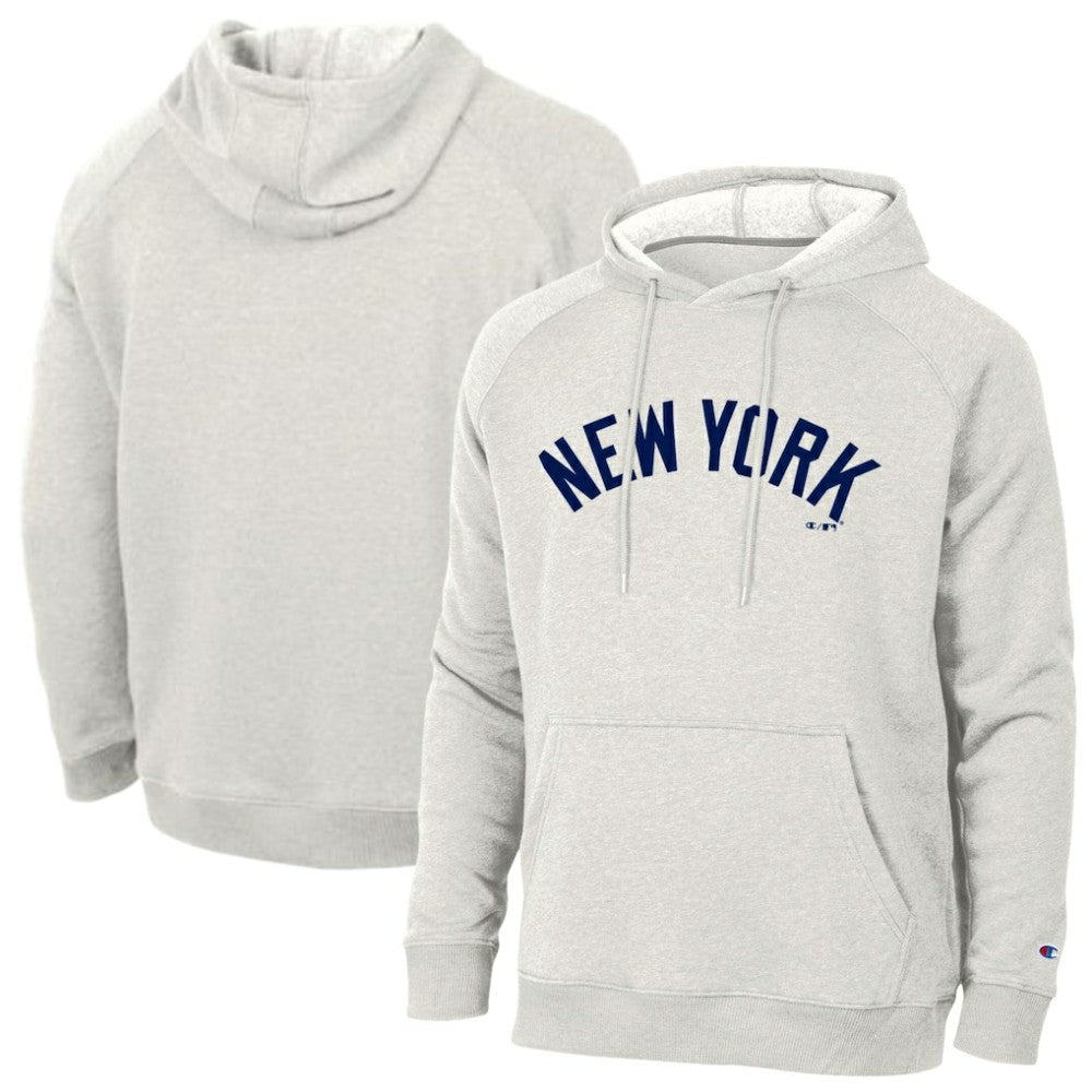 MLB New York Yankees Champion Triumph Tri-Blend Raglan Hoodie