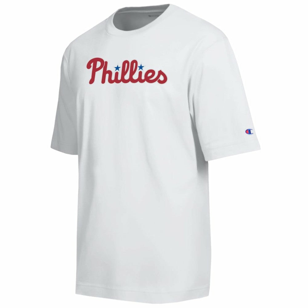 MLB Philadelphia Phillies Champion All Star Arched Chenille Wordmark T-Shirt