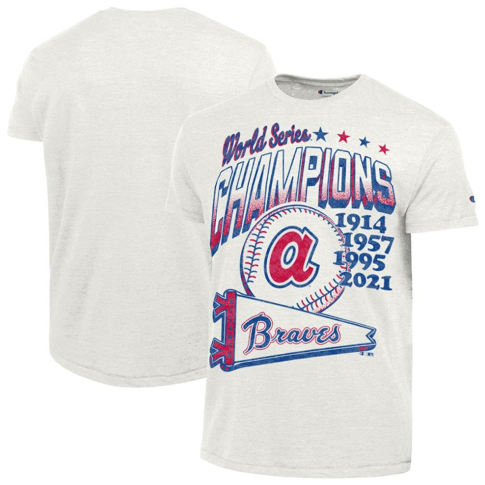 MLB Atlanta Braves Champion Winning Tradition Cooperstown Tri-Blend T-Shirt