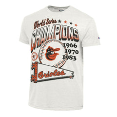 MLB Baltimore Orioles Champion Winning Tradition Cooperstown Tri-Blend T-Shirt