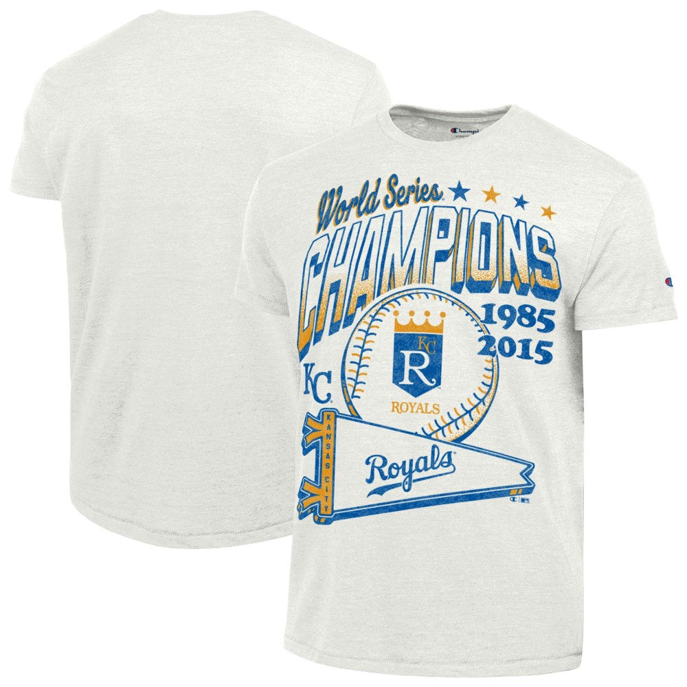 MLB Kansas City Royals Champion Winning Tradition Cooperstown Tri-Blend T-Shirt
