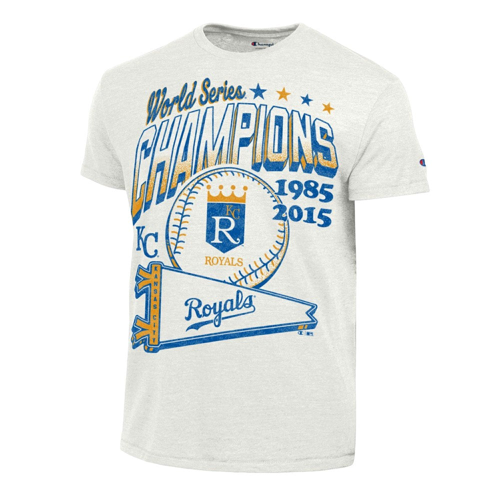 MLB Kansas City Royals Champion Winning Tradition Cooperstown Tri-Blend T-Shirt