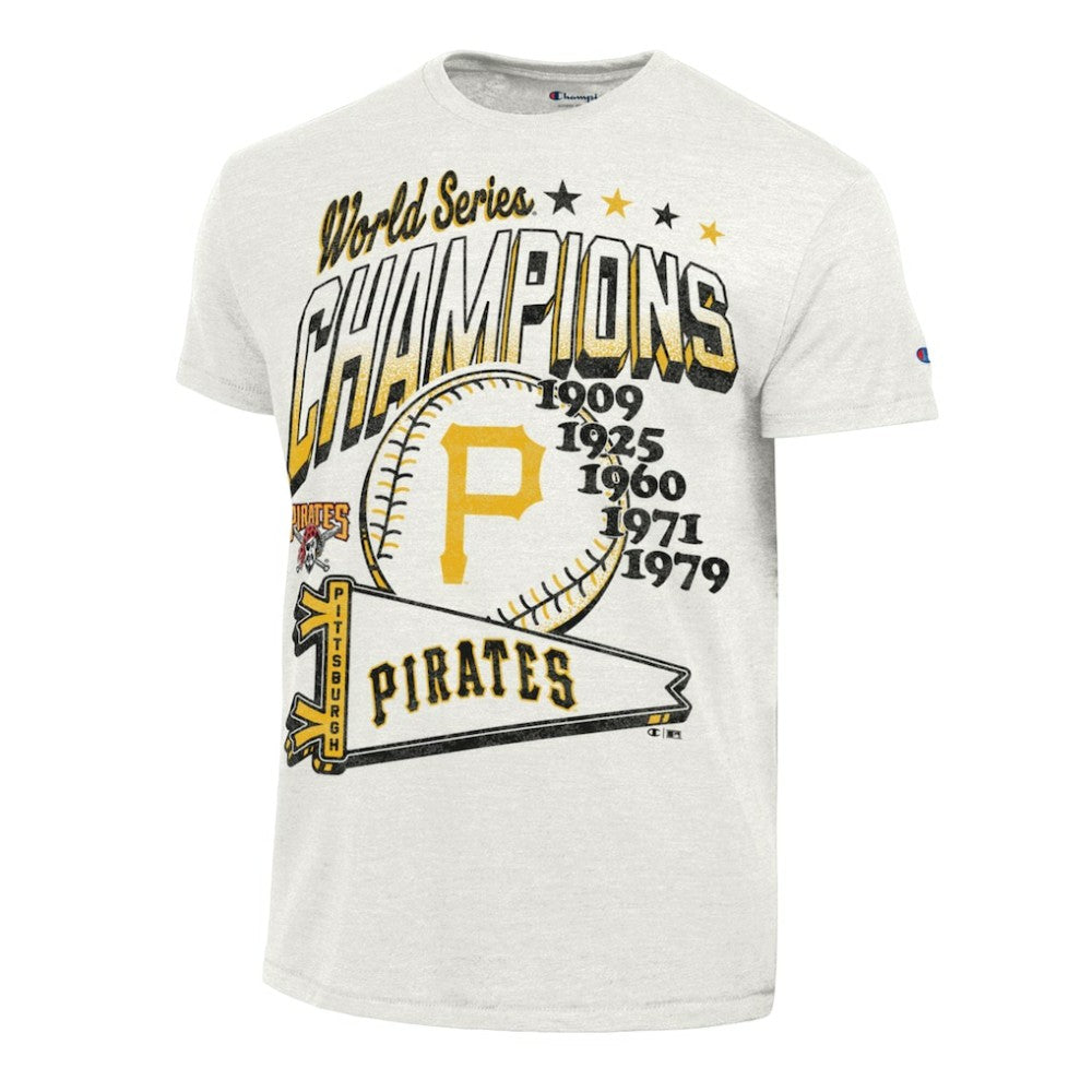 MLB Pittsburgh Pirates Champion Winning Tradition Cooperstown Tri-Blend T-Shirt