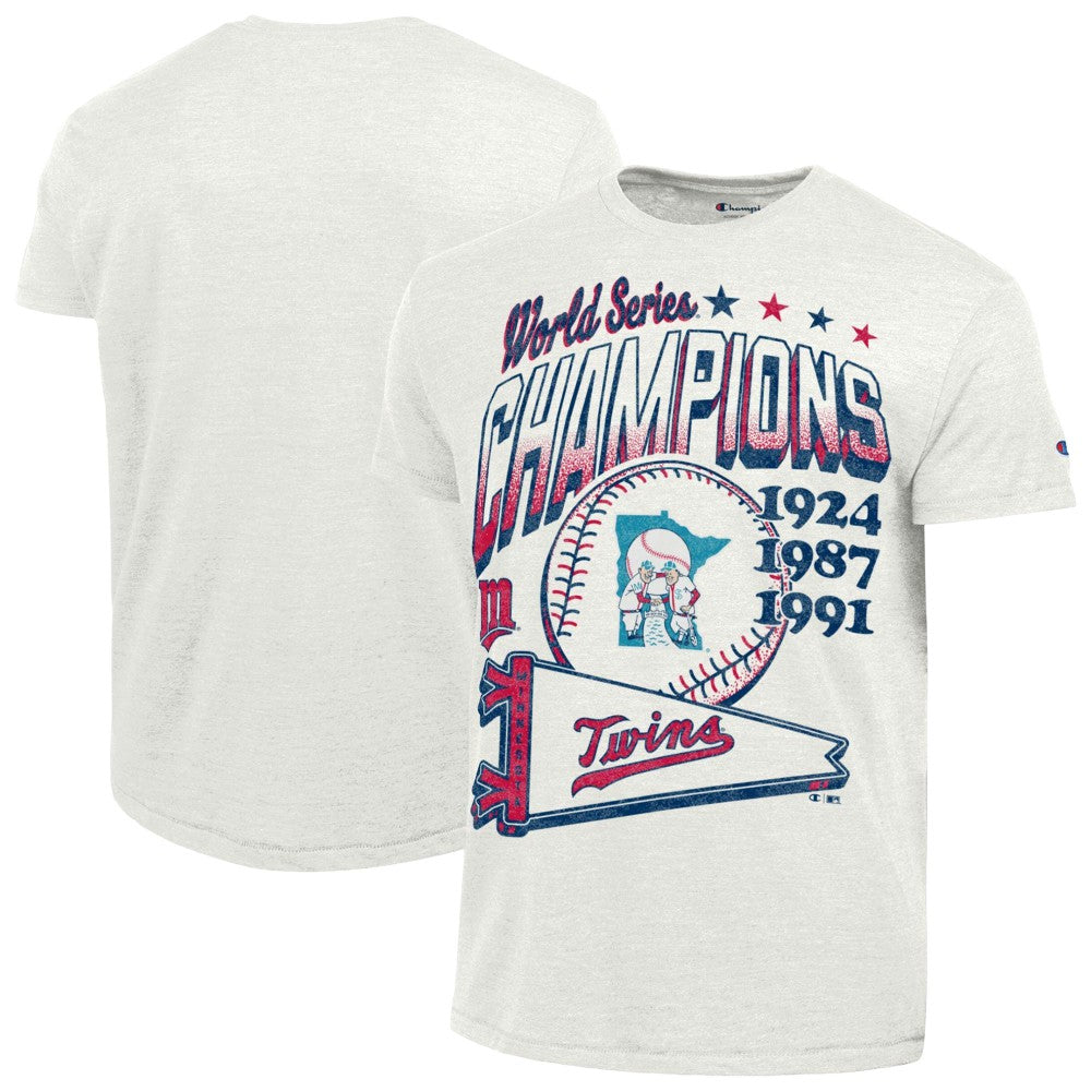 MLB Minnesota Twins Champion Winning Tradition Cooperstown Tri-Blend T-Shirt