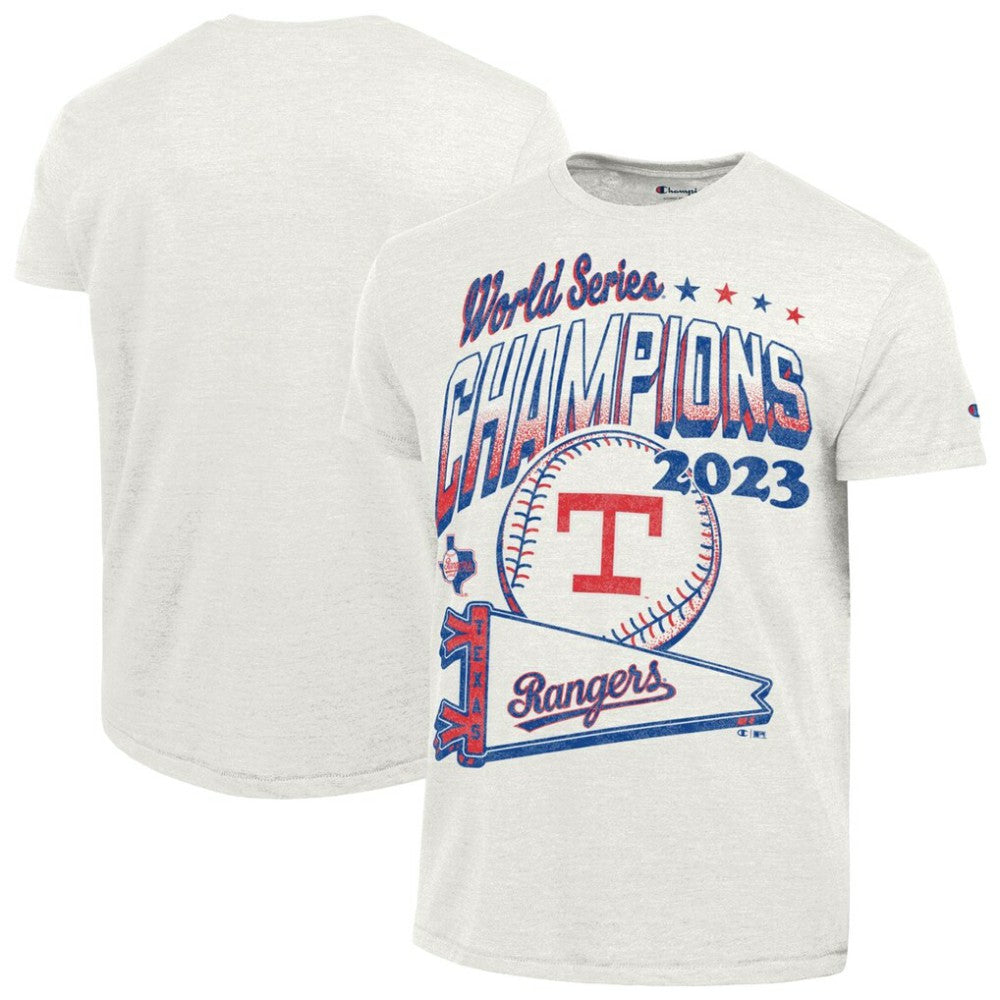MLB Texas Rangers Champion Winning Tradition Cooperstown Tri-Blend T-Shirt
