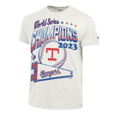 MLB Texas Rangers Champion Winning Tradition Cooperstown Tri-Blend T-Shirt