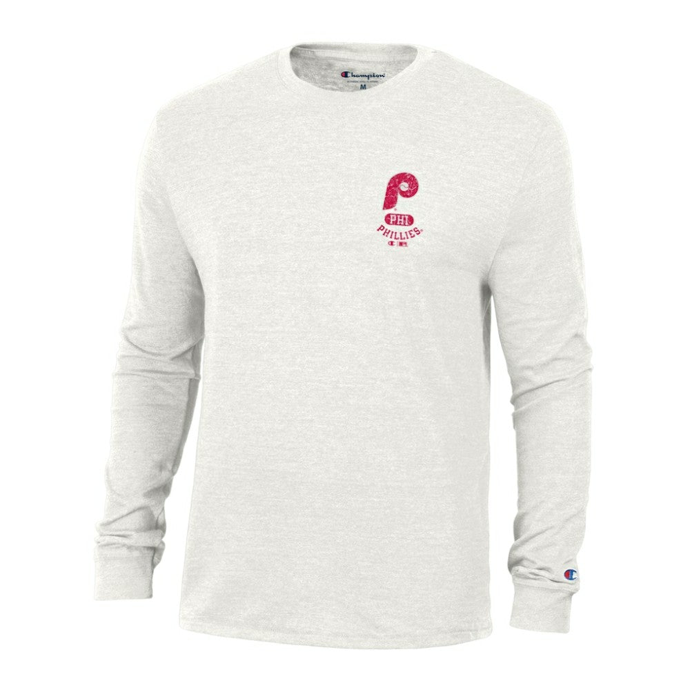 MLB Philadelphia Phillies Champion Cooperstown Winning Tradition Tri-Blend Long Sleeve T-Shirt