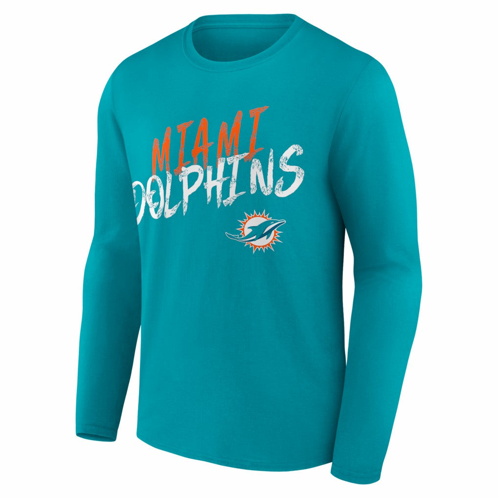 Hustle Long Sleeve T-Shirt - Miami Dolphins